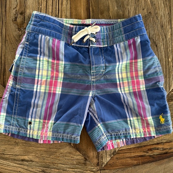 Polo Ralph Lauren Other - Polo by Ralph Lauren Blue and Pink Plaid Shorts